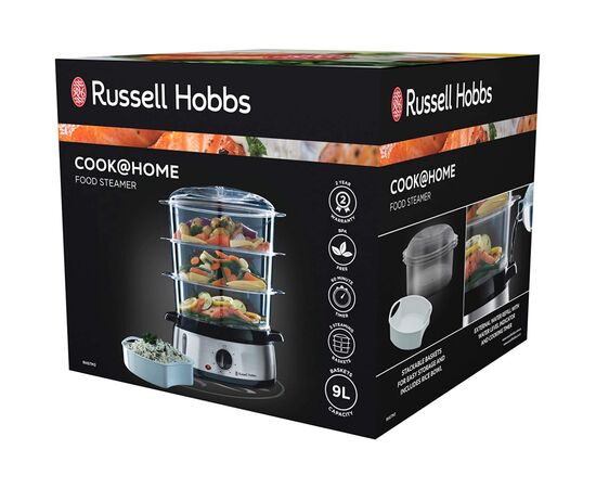 Пароварка Russell Hobbs Cook@Home (19270-56), изображение 3 Пароварка Russell Hobbs Cook@Home (19270-56), изображение 3