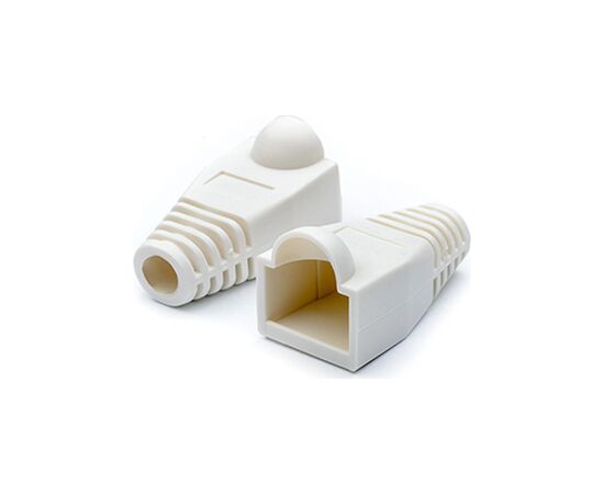 Ковпачок конектора Atcom RJ-45 белый 100шт (10107)