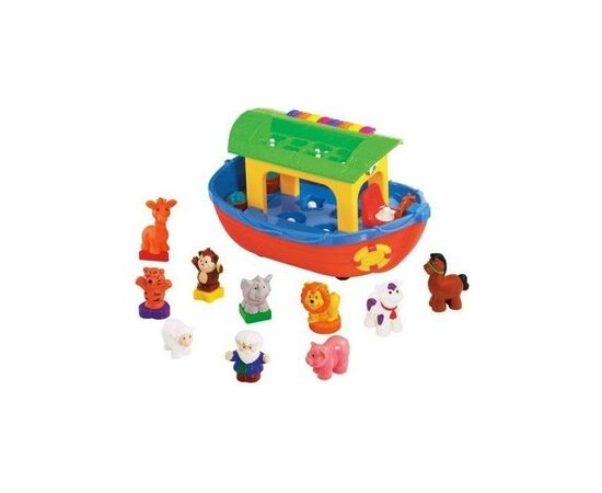 Развивающая игрушка Kiddieland Ноев Ковчег (укр.) (031881), изображение 2 Развивающая игрушка Kiddieland Ноев Ковчег (укр.) (031881), изображение 2