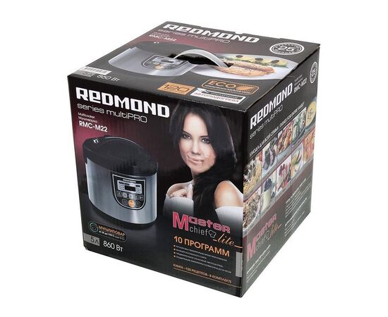 Мультиварка Redmond RMC-M22 Black, изображение 6 Мультиварка Redmond RMC-M22 Black, изображение 6