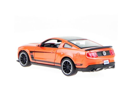 Машина Maisto Ford Mustang Boss 302 (1:24) памаранчевий (31269 orange), зображення 2 Машина Maisto Ford Mustang Boss 302 (1:24) памаранчевий (31269 orange), зображення 2
