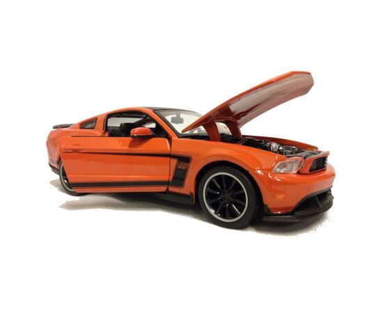 Машина Maisto Ford Mustang Boss 302 (1:24) памаранчевий (31269 orange), зображення 4 Машина Maisto Ford Mustang Boss 302 (1:24) памаранчевий (31269 orange), зображення 4