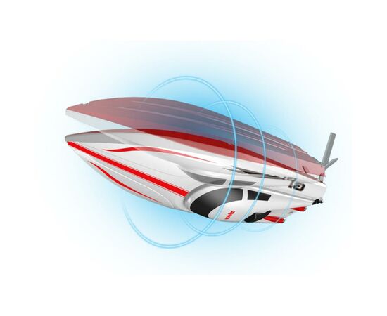 Радиоуправляемая игрушка Syma Катер Pioneer большого размера с скоростью 25 км/ч (43,7 см) (Q1), изображение 7 Радиоуправляемая игрушка Syma Катер Pioneer большого размера с скоростью 25 км/ч (43,7 см) (Q1), изображение 7