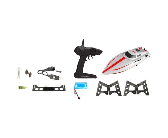 Радиоуправляемая игрушка Syma Катер Pioneer большого размера с скоростью 25 км/ч (43,7 см) (Q1), изображение 8 Радиоуправляемая игрушка Syma Катер Pioneer большого размера с скоростью 25 км/ч (43,7 см) (Q1), изображение 8