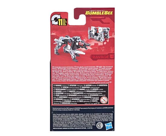 Трансформер Hasbro Transformers Gen Studio S1 Ravage (F3135_F3138), изображение 4 Трансформер Hasbro Transformers Gen Studio S1 Ravage (F3135_F3138), изображение 4