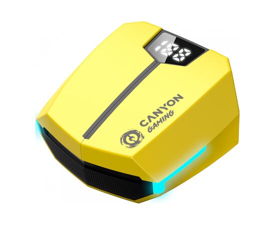 Наушники Canyon GTWS-2 Gaming Yellow (CND-GTWS2Y), изображение 5 Наушники Canyon GTWS-2 Gaming Yellow (CND-GTWS2Y), изображение 5