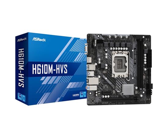 Материнская плата ASRock H610M-HVS, изображение 5 Материнская плата ASRock H610M-HVS, изображение 5