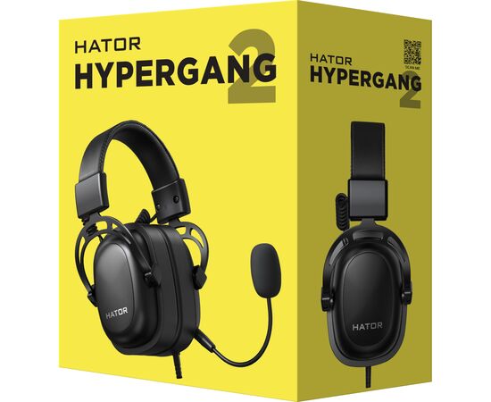Наушники Hator Hypergang 2 Black (HTA-910), изображение 7 Наушники Hator Hypergang 2 Black (HTA-910), изображение 7