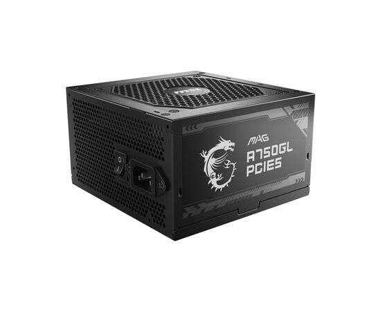 Блок питания MSI 750W MAG A750GL PCIE5 (MAG A750GL PCIE5), изображение 3 Блок питания MSI 750W MAG A750GL PCIE5 (MAG A750GL PCIE5), изображение 3