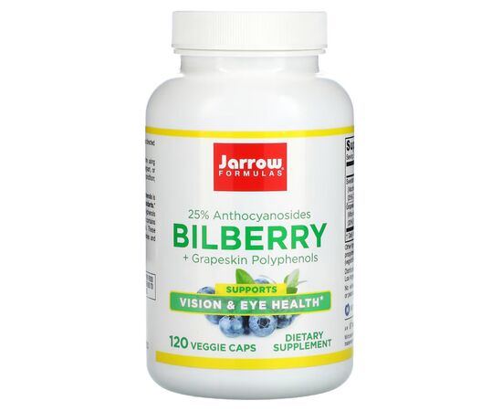 Травы Jarrow Formulas Комплекс полифенолов из черники и кожуры винограда, 280 (JRW14028)