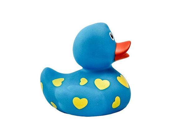 Іграшка для ванної LiLaLu Голубая утка в сердечках (L1042), зображення 3 Іграшка для ванної LiLaLu Голубая утка в сердечках (L1042), зображення 3