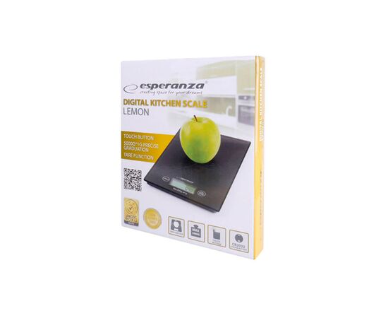 Весы кухонные Esperanza EKS 002 K (EKS002K), изображение 2 Весы кухонные Esperanza EKS 002 K (EKS002K), изображение 2