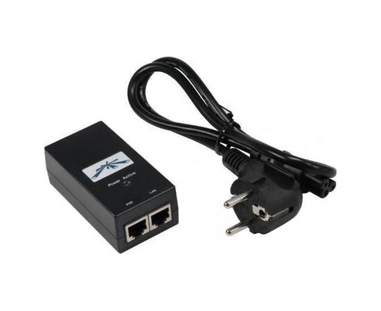 Адаптер PoE Ubiquiti POE-48-24W, изображение 2 Адаптер PoE Ubiquiti POE-48-24W, изображение 2