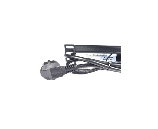 Силовий блок Eserver 19" 8 розеток, выкл., алюм. корпус PDU 220В, 16А (WT-2261A-GER-8WAY), зображення 6 Силовий блок Eserver 19" 8 розеток, выкл., алюм. корпус PDU 220В, 16А (WT-2261A-GER-8WAY), зображення 6