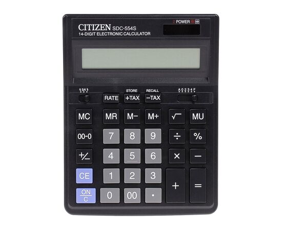 Калькулятор Citizen SDC-554S, изображение 2 Калькулятор Citizen SDC-554S, изображение 2