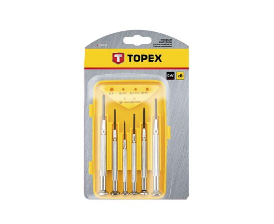 Набор отверток Topex прецизионных, 6 шт.. (39D559), изображение 2