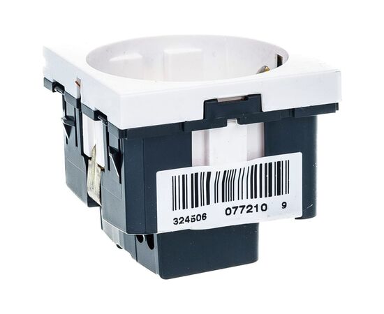 Розетка LEGRAND Розетка Schuko 16А 250В без шторок, 2 модуля, MOSAIC (077210), изображение 4