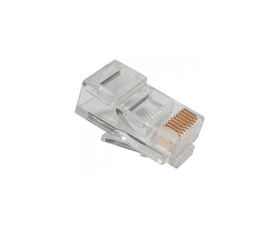 Коннектор Ritar RJ45 cat.5e UTP 8P8C PREMIUM (позолоченные контакты) 100 шт (13193)