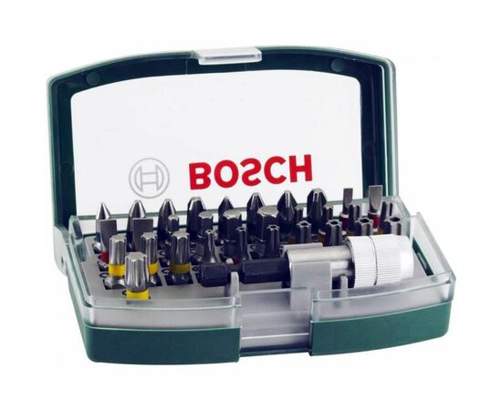 Набор бит Bosch 32 шт + магнитный держатель (2.607.017.063)