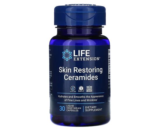 Витаминно-минеральный комплекс Life Extension Керамиды для восстанавления кожи, Skin Restoring Ceramides, 30 жид (LEX-20963)