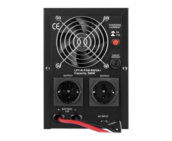 Источник бесперебойного питания LogicPower LPY- B - PSW-800VA+, 5А/10А (4150), изображение 3 Источник бесперебойного питания LogicPower LPY- B - PSW-800VA+, 5А/10А (4150), изображение 3
