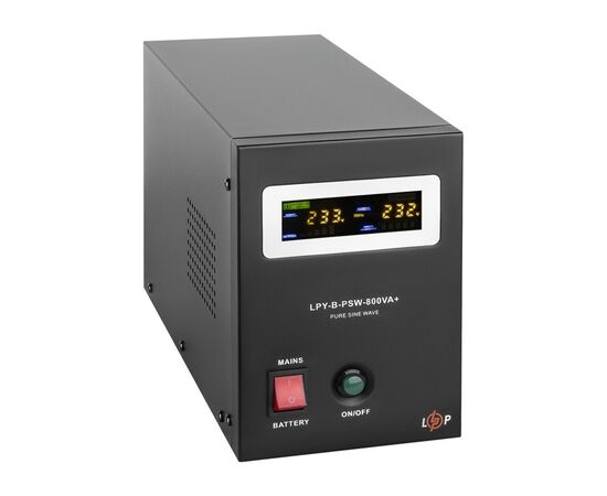 Источник бесперебойного питания LogicPower LPY- B - PSW-800VA+, 5А/10А (4150)