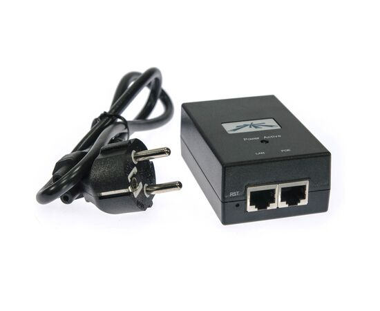 Адаптер PoE Ubiquiti POE-48-24W-G, изображение 2 Адаптер PoE Ubiquiti POE-48-24W-G, изображение 2