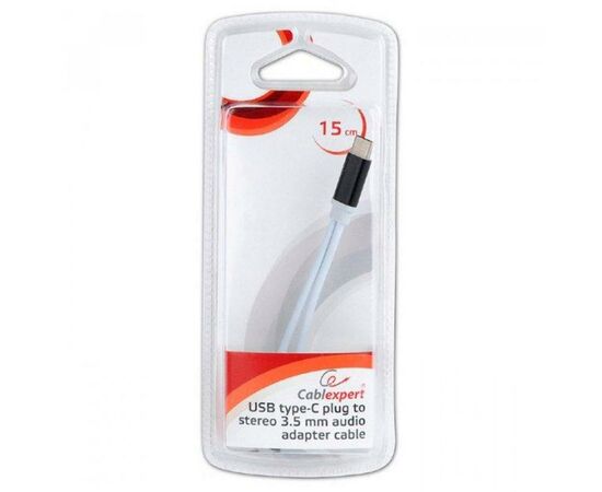 Кабель мультимедийный Type-C to Jack 3.5mm female Cablexpert (CCA-UC3.5F-02), изображение 3