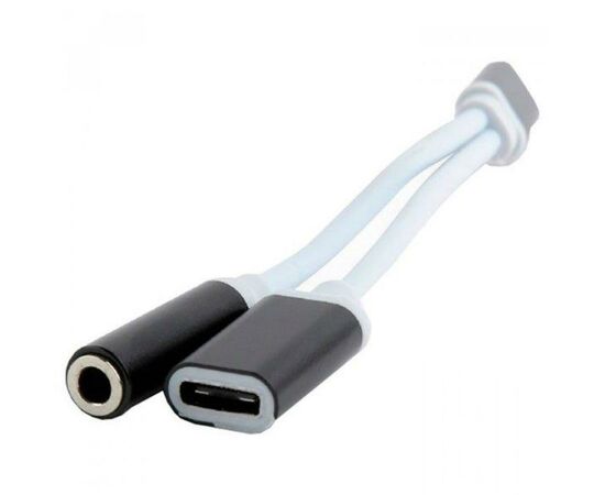 Кабель мультимедійний Type-C to Jack 3.5mm female Cablexpert (CCA-UC3.5F-02)