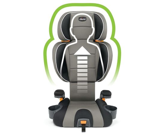 Автокресло Chicco KidFit группа 2/3 Черно-серое (79014.57.07), изображение 6 Автокресло Chicco KidFit группа 2/3 Черно-серое (79014.57.07), изображение 6