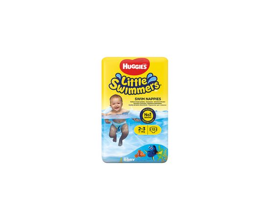 Подгузник Huggies Little Swimmer 2-3 12 шт (5029053537795), изображение 2 Подгузник Huggies Little Swimmer 2-3 12 шт (5029053537795), изображение 2