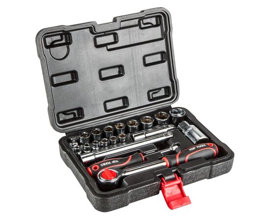 Набір інструментів Top Tools змінних головок 1/4", 3/8" 20 од. (38D520)