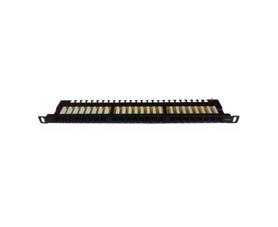 Патч-панель Hypernet 19" 24 порта UTP 0.5U cat.6 с менеджментом кабеля (PP-UTP6-24-WMR-05U) Патч-панель Hypernet 19" 24 порта UTP 0.5U cat.6 с менеджментом кабеля (PP-UTP6-24-WMR-05U)
