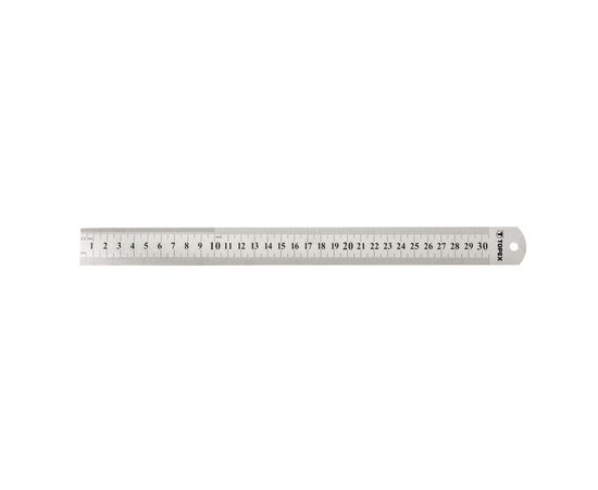 Линейка Topex 30 см, нерж. (31C030)