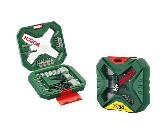 Набор сверл и бит Bosch X-LINE-34 (2.607.010.608), изображение 2 Набор сверл и бит Bosch X-LINE-34 (2.607.010.608), изображение 2