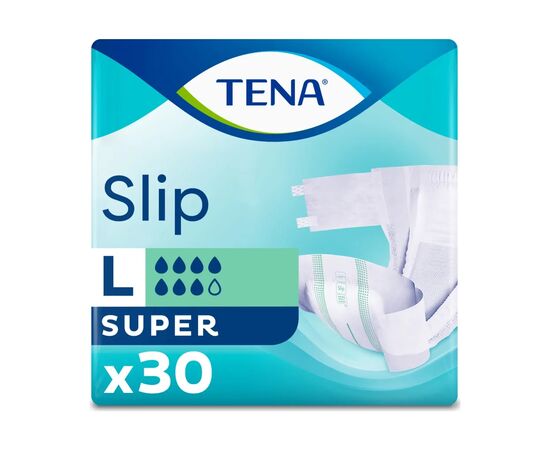 Підгузки для дорослих Tena Slip Super Large 30 (7322541118499)