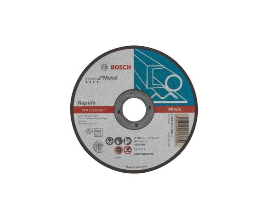 Круг отрезной Bosch Expert по металу 125 х 1мм, прямий (2.608.603.396)