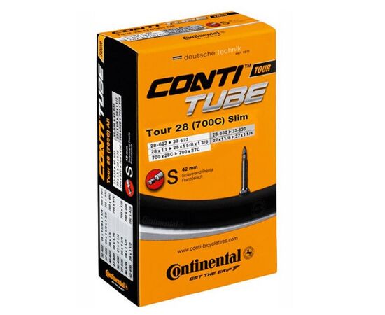 Велосипедна камера Continental Tour 28" Slim 28-609 / 37-642 RE PR42mm (181991)