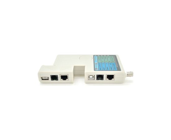 Тестер кабельный RJ-45/RJ-12/RJ-11/BNC/USB Merlion (NT-T040), изображение 2 Тестер кабельный RJ-45/RJ-12/RJ-11/BNC/USB Merlion (NT-T040), изображение 2