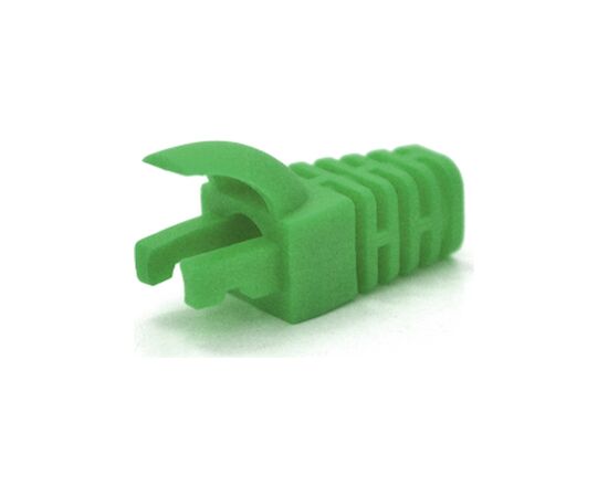 Колпачок коннектора RJ-45 Green Cat.5/Cat.6 (100 шт/уп.) Merlion (CPRJ45ML-GN-CAT5/6)