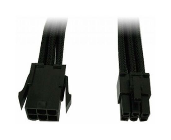 Кабель Gelid Solutions 6-pin PCI-E, 30см, черный (CA-6P-01), изображение 2 Кабель Gelid Solutions 6-pin PCI-E, 30см, черный (CA-6P-01), изображение 2