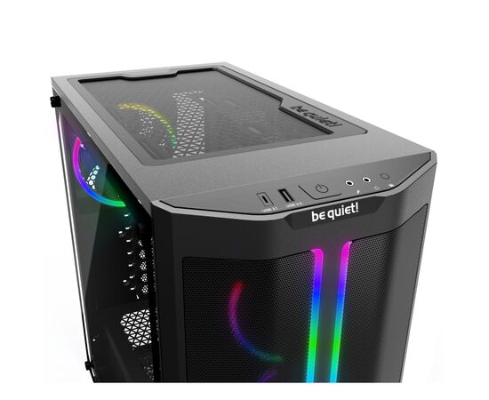 Корпус Be quiet! Pure Base 500 FX Black (BGW43), изображение 5 Корпус Be quiet! Pure Base 500 FX Black (BGW43), изображение 5