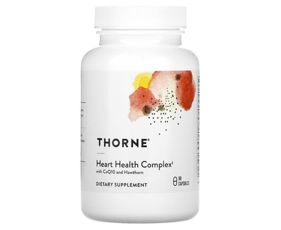 Витаминно-минеральный комплекс Thorne Research Комплекс для здоровья сердца с коэнзимом Q10 и боярышни (THR-71302)