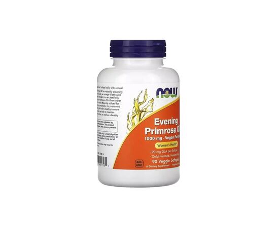 Вітамінно-мінеральний комплекс Now Foods Олія Примули Вечірньої 1000 мг, Evening Primrose Oil, 90 вегетаріан (NOW-01758), зображення 3 Вітамінно-мінеральний комплекс Now Foods Олія Примули Вечірньої 1000 мг, Evening Primrose Oil, 90 вегетаріан (NOW-01758), зображення 3