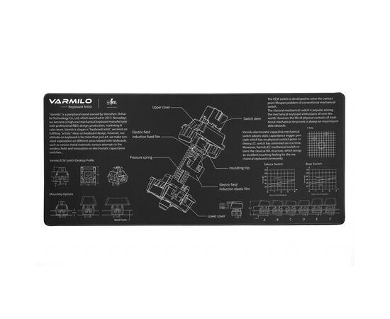 Коврик для мышки Varmilo EC Mechanical Switch Desk Mat XL (ZDB005-01)