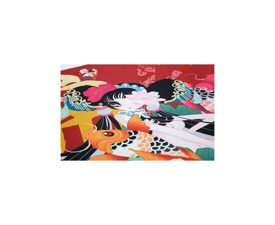 Коврик для мышки Varmilo Peony Desk Mat XL (ZDB008-01), изображение 6 Коврик для мышки Varmilo Peony Desk Mat XL (ZDB008-01), изображение 6