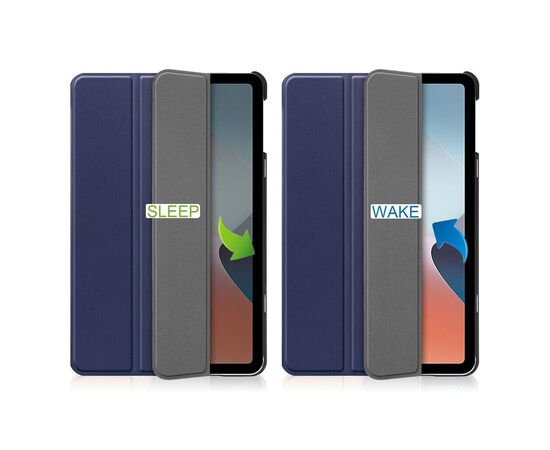 Чехол для планшета BeCover Smart Case Oppo Pad Air 2022 10.36" Deep Blue (709511), изображение 5 Чехол для планшета BeCover Smart Case Oppo Pad Air 2022 10.36" Deep Blue (709511), изображение 5
