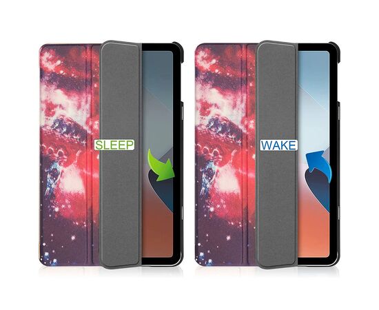 Чехол для планшета BeCover Smart Case Oppo Pad Air 2022 10.36" Space (709527), изображение 4 Чехол для планшета BeCover Smart Case Oppo Pad Air 2022 10.36" Space (709527), изображение 4