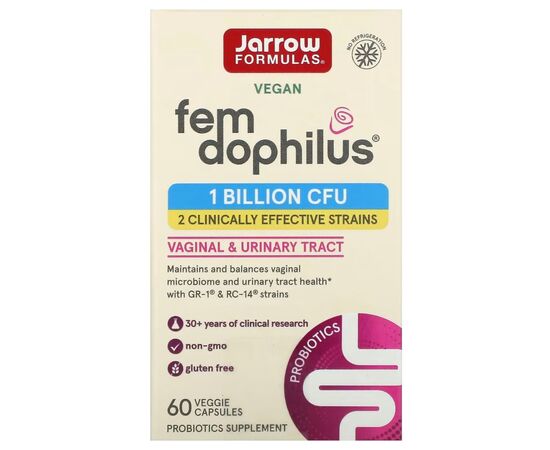 Пробиотики Jarrow Formulas Пробиотики Для Женщин, Женский дофилус, 1 млрд КОЕ, Women's (JRW-03042)