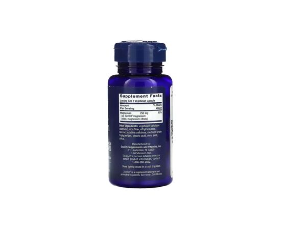 Минералы Life Extension Магний пролонгированного действия, Extend-Release Magnesium, 60 ве (LEX-21076), изображение 2 Минералы Life Extension Магний пролонгированного действия, Extend-Release Magnesium, 60 ве (LEX-21076), изображение 2